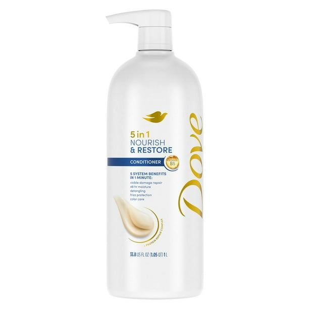 Dove Nourish & Restore 5-in-1 Conditioner, 33.8 fl. oz. - Samsclub.com