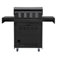 thumbnail image 5 of Gordon Ramsay Collections THOR Kitchen Outdoor Black 4-Burner Gas Grill w/ Cover, 5 of 13
