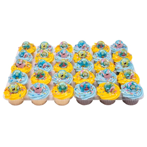 Spongebob Cupcakes, 30 ct.