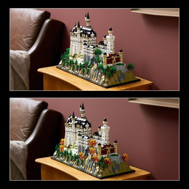 LEGO Architecture Neuschwanstein Castle Building Set, 3455 pc