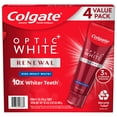 thumbnail image 1 of Colgate Optic White Renewal Whitening Toothpaste, 4.1 oz., 4 pk., 1 of 7