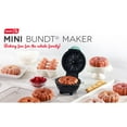 thumbnail image 3 of DASH Mini Bundt Cake Maker Machine for Kid-Friendly Breakfast, Snacks, Desserts & More with Non-stick Surface, 3 of 8