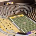 thumbnail image 3 of YouTheFan LSU Tigers 25-Layer Football Stadium View 3D Wall Art, 3 of 5