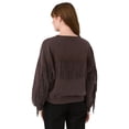 thumbnail image 3 of Edited by Maren Morris Women's Fringe Sweatshirt, 3 of 14