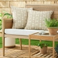 thumbnail image 1 of Martha Stewart Tulum Indoor/Outdoor Decorative Pillow, Set of 2, Choose Size, 1 of 10