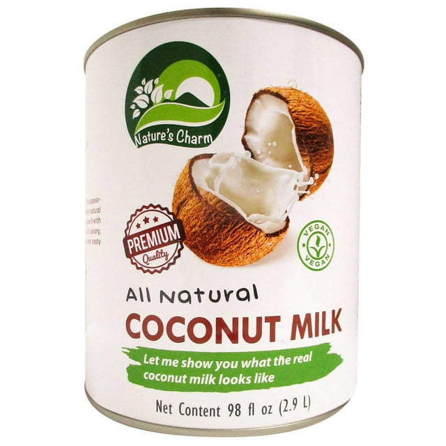 Nature's Charm Premium Natural Coconut Milk, 98 fl. oz.