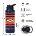 thumbnail image 4 of Logo Brands Denver Broncos Tumbler Set, 4 of 5