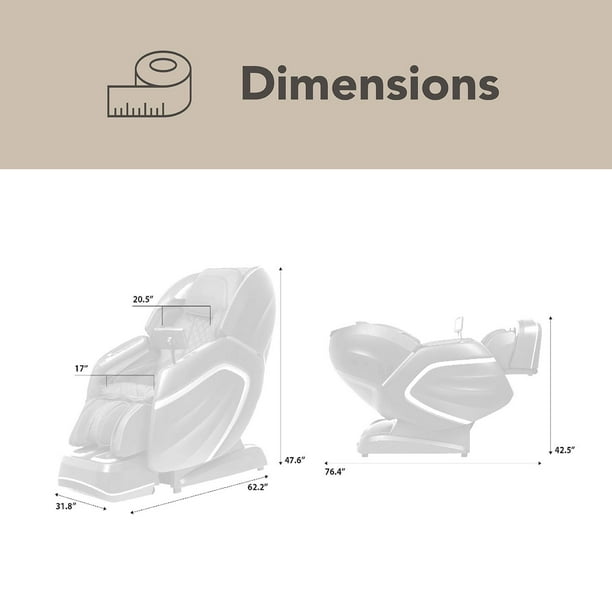 AmaMedic Hilux 4D Zero Gravity Massage Chair - Samsclub.com