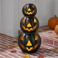 thumbnail interactive-video image 1 of Member's Mark Pre-Lit Black Metal Jack-O-Lantern, Set of 3, 1 of 6