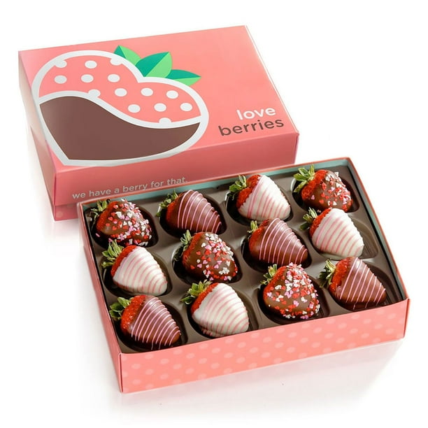 Heartfelt Chocolate Covered Strawberries, 12 ct. - Samsclub.com