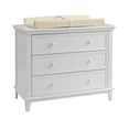 thumbnail image 3 of Contours 3-Drawer Transitional Dresser, White, 3 of 5