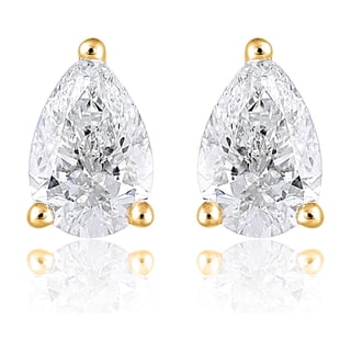 Lab Created 2.00 CT. T.W. Fancy Cut Diamond Stud Earrings