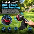 thumbnail image 4 of Mova 60V 16" InstaLoadTM Brushless String Trimmer - Kit(1*2.5A Battery & 1*430W Charger Included), 4 of 8