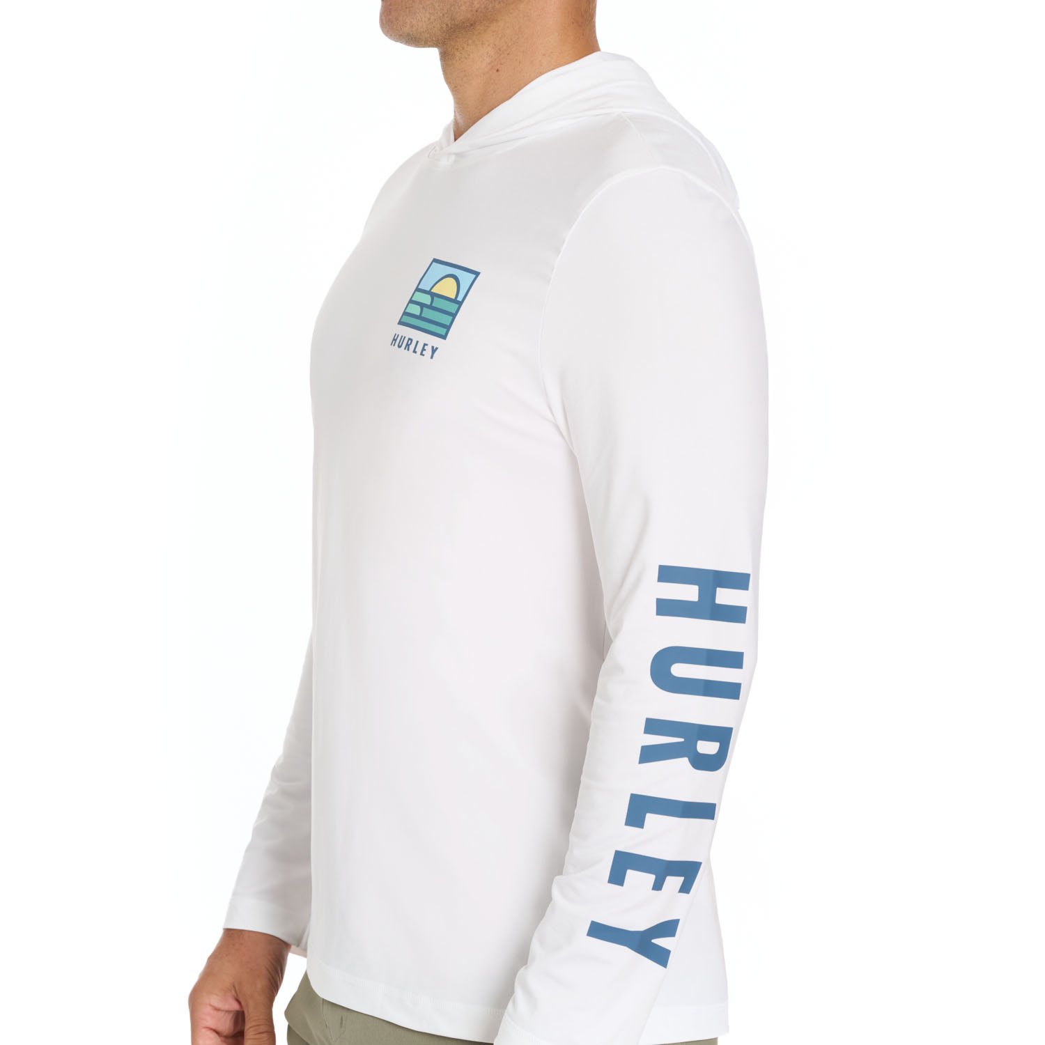 Maglietta Uomo Hurley Evd Wash Bushmaster Tee SS - 100% Cotone, Tessuto Jersey Peso Medio, Finitura Lavata, Stampa Serigrafica