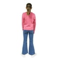 thumbnail image 3 of Zunie Girls Valentines Day Sweater, 3 of 5