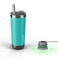 thumbnail image 4 of HidrateSpark Pro 20-oz. Stainless Steel Smart Tumbler w/ 3 Straws, Choose Color, 4 of 6