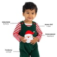 thumbnail image 3 of Counting Daisies Baby Boy Holiday Outfit Set, 3 of 10
