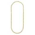 thumbnail image 2 of High-Polish Paperclip Necklace in 14K Yellow Gold, 2 of 8