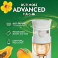 thumbnail image 7 of Air Wick Plug In Scented Oil Air Freshener, Hawaii Exotic Papaya & Hibiscus Flower, 2 warmers + 7 refills, 7 of 11