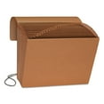 thumbnail image 2 of Smead 21 Pocket A-Z Indexed Expanding Files, Cord Closure, Kraft, Letter, Brown, 2 of 4