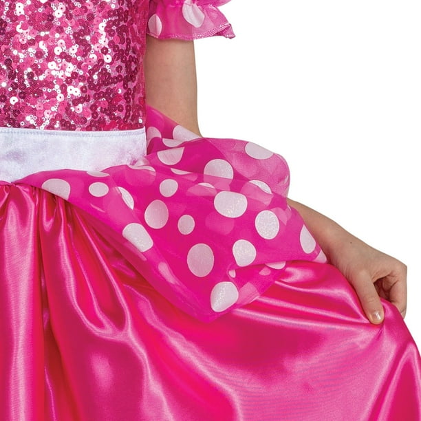 Disney Pink Minnie Kids Prestige Gown Costume - Samsclub.com