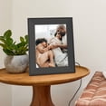 thumbnail image 4 of Aura 12" Aspen Digital Photo Frame, Brushed Carbon, 4 of 9