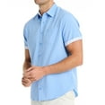 thumbnail image 5 of Nick Graham Men's Performance Short Sleeve Woven Sport Shirt, 5 of 9