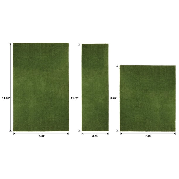 Select Surfaces Evergreen Artificial Grass Roll, Choose Size