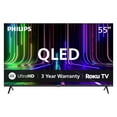thumbnail image 1 of Philips 55" Class 7975 Series 4K QLED Ultra HD Roku Smart TV, 1 of 19