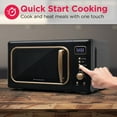 thumbnail image 5 of Frigidaire 0.7 Cu. Ft. Retro Countertop Microwave Oven, 5 of 8