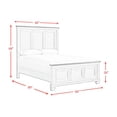 thumbnail image 7 of Society Den Bloomfield Panel Bed, Assorted Sizes, 7 of 7
