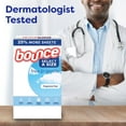 thumbnail image 7 of Bounce Select a Size Free & Gentle Dryer Sheets, Unscented, 400 ct., 7 of 9