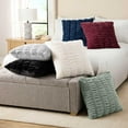 thumbnail image 5 of Member's Mark 2-Pack Ruched Faux Fur Decorative Pillows, 22" x 22", 5 of 5