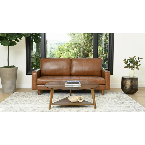 Jasper Modern Top-Grain Leather Sofa - Samsclub.com