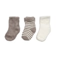 thumbnail image 1 of Barefoot Dreams Baby 3-Pack CozyChic Lite Sock, 1 of 4