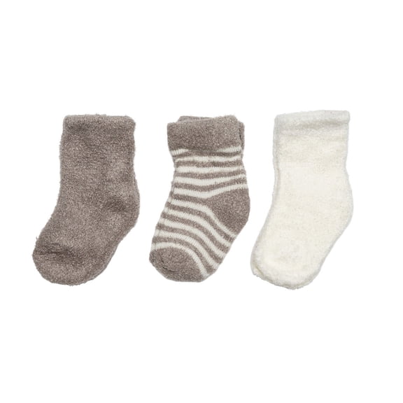 Barefoot Dreams Baby 3-Pack CozyChic Lite Sock