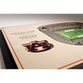 thumbnail image 4 of YouTheFan Auburn Tigers 17"x13" 3D 5 Layer Stadium View Wall Art, 4 of 5