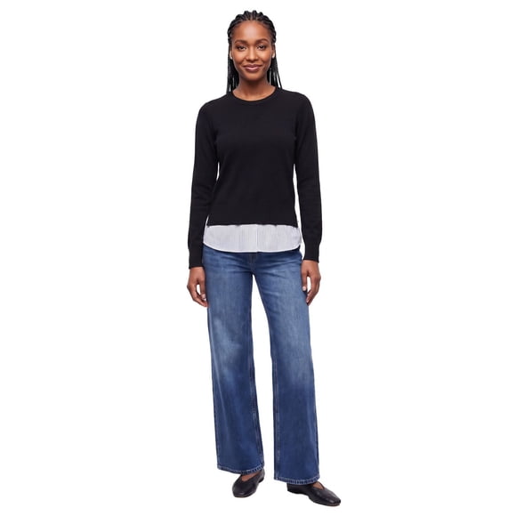 Express Women's Two-fer Sweater