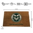 thumbnail image 3 of Logo Brands Colorado State Rams Doormat, 3 of 5