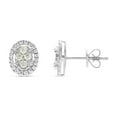thumbnail image 3 of 0.80 C.T. TW Oval Shaped Diamond Earrings and Pendant Set in 14K Gold, 3 of 11