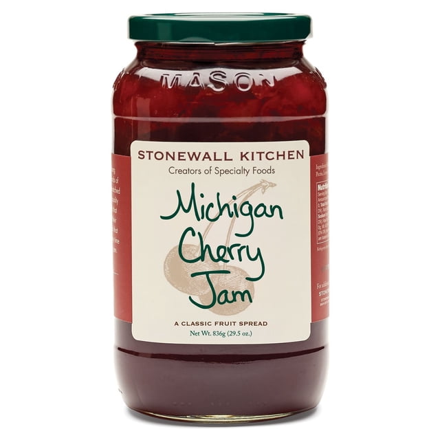 Stonewall Kitchen Michigan Cherry Jam, 29.5 oz.
