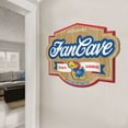 thumbnail image 3 of YouTheFan Kansas Jayhawks 17"x12.5" 3D Multi-Layered Fan Cave Sign, 3 of 5