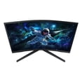thumbnail image 2 of Samsung 27" Odyssey G55C QHD 165Hz 1ms Curved Gaming Monitor, 2 of 10