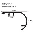 thumbnail image 2 of Select Surfaces Riverside Stair Nose Molding (5-pack), 2 of 4