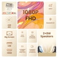 thumbnail image 7 of Yaber L2 Plus Projector with 100 inch Screen for Home & Outdoor, 7 of 9