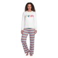 thumbnail image 1 of LOFT Crew Neck Tee & Pant PJ Set, 1 of 5