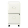 thumbnail image 3 of Hirsh 18" Deep 2-Drawer Mobile Letter Width Vertical File Cabinet, Choose Color, 3 of 18