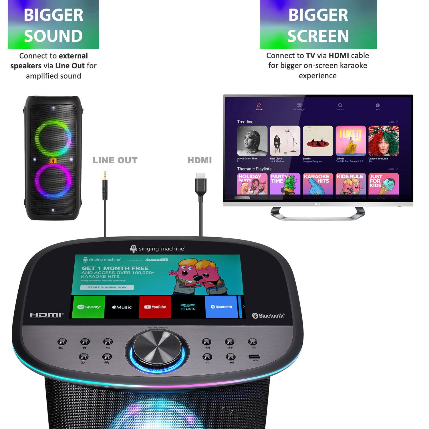 C556 Singing Machine Wi-Fi カラオケマシーン シンキングマシーン Wi