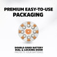 thumbnail image 4 of Energizer Hearing Aid Batteries Size 13, Orange Tab, 40 ct., 4 of 11