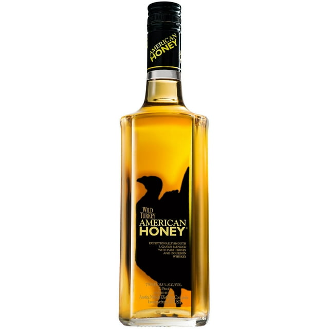 Wild Turkey American Honey Bourbon Whiskey Liqueur, 750 ml